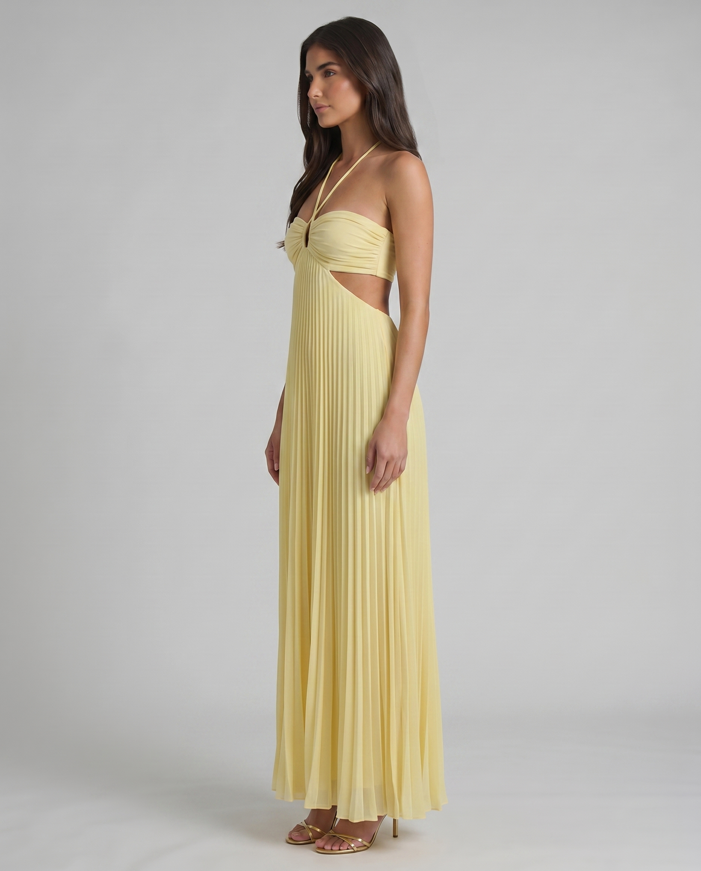 Valeria Maxi Dress – Yellow - product image 4