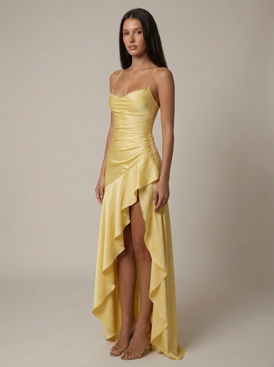 Viva Maxi Dress – Yellow - product image 8