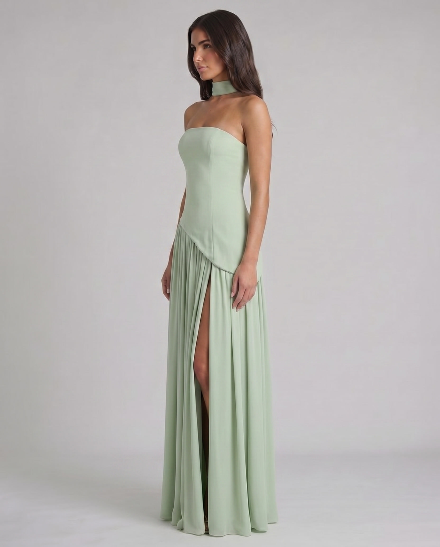 Vivora Maxi Dress – Green - product image 9