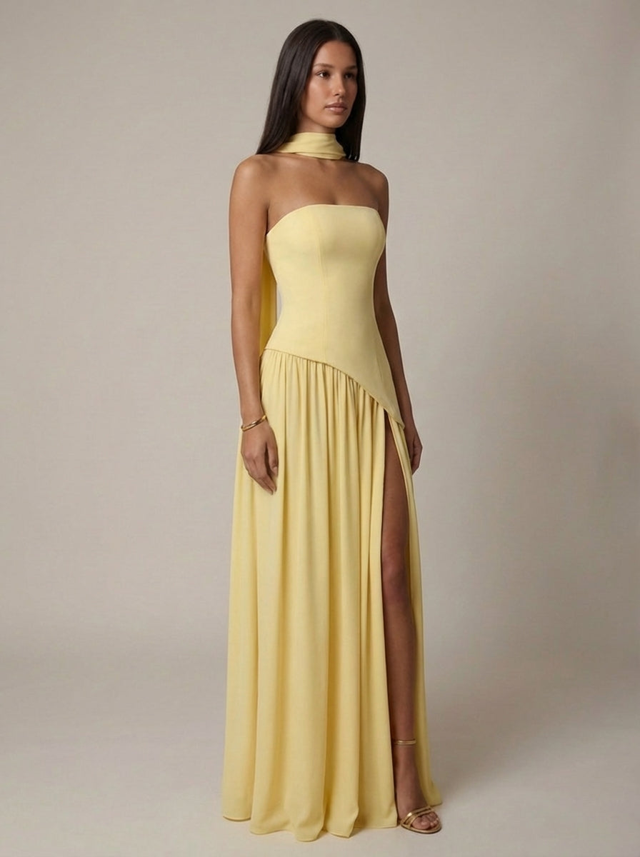 Vivora Maxi Dress – Yellow - product image 4