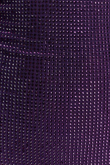 Harlow Diamante Midi Dress – Purple