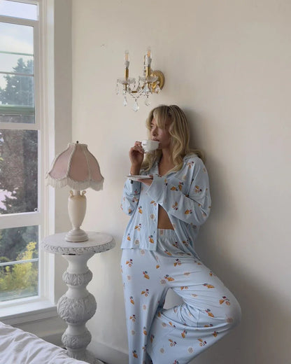 Women's multicolor nicole pyjama set pyjama set, detail view