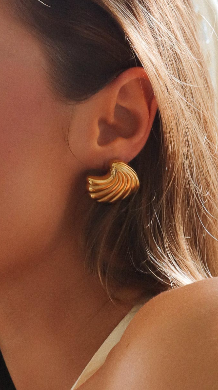 Noelle Gold Earrings – Gold