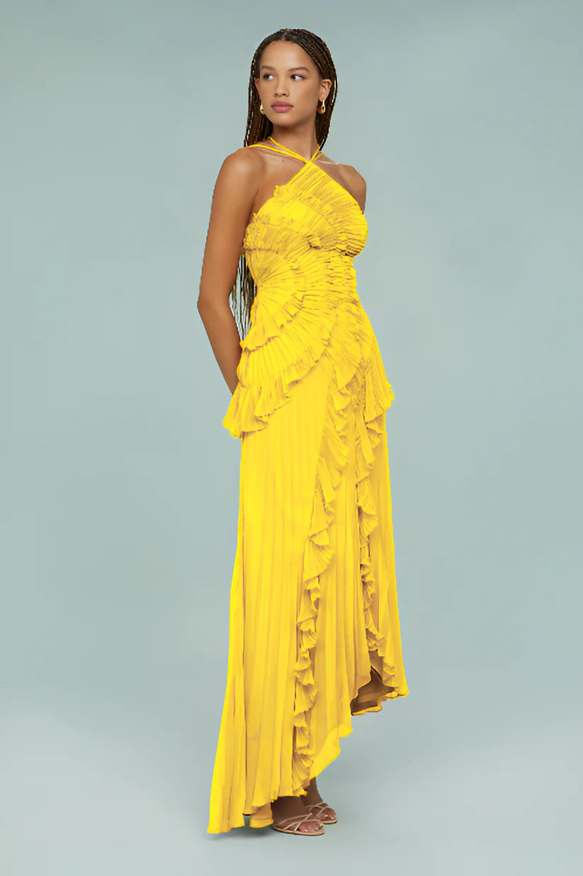 Serelina Maxi Dress – Yellow - product image 4