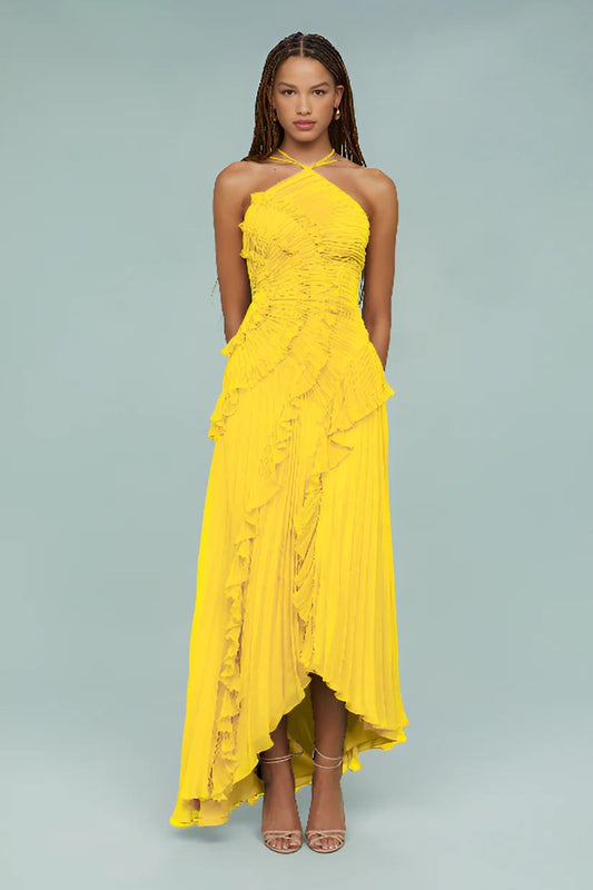 Serelina Maxi Dress – Yellow - product image 1