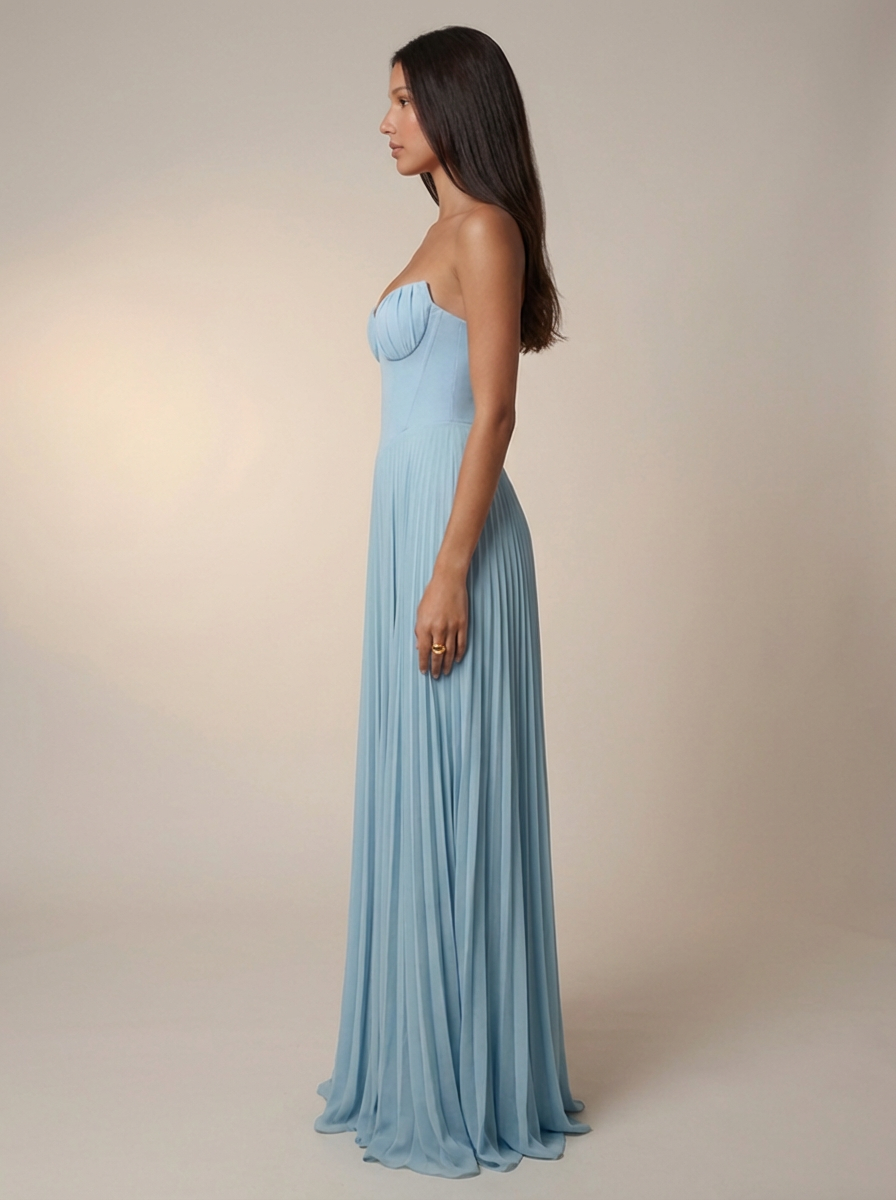 Siene Maxi Dress – Blue - product image 4