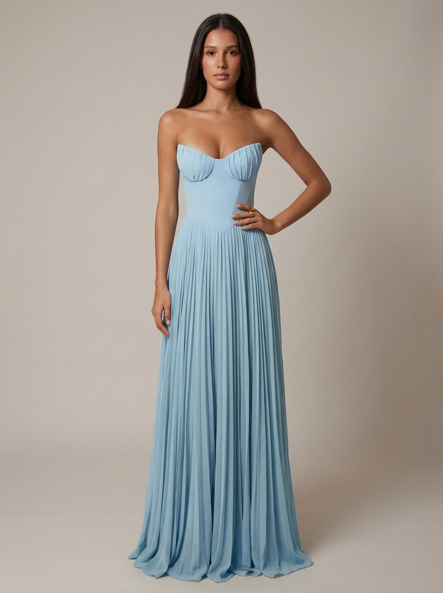 Siene Maxi Dress – Blue - product image 6