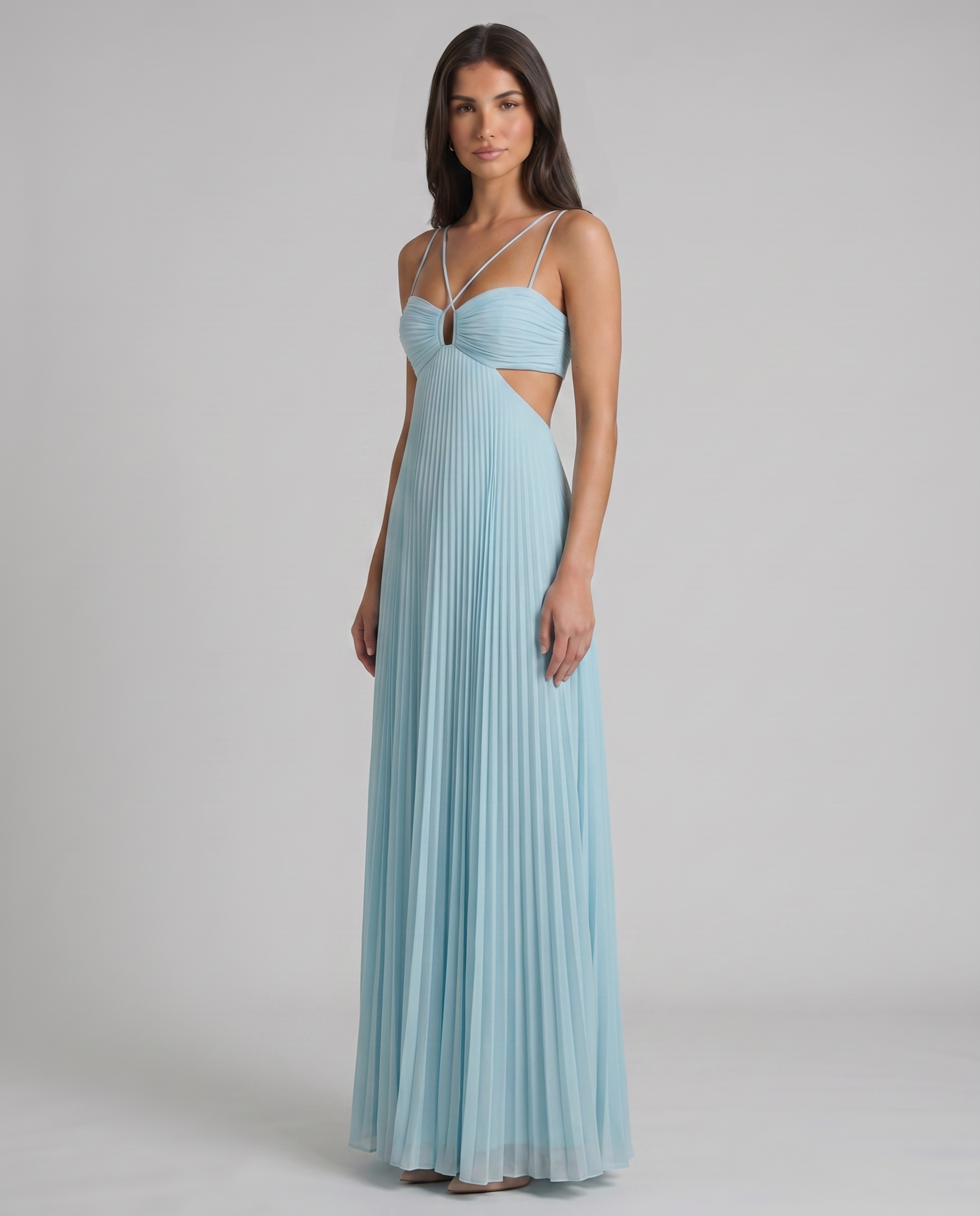 Valeria Maxi Dress – Blue - product image 2