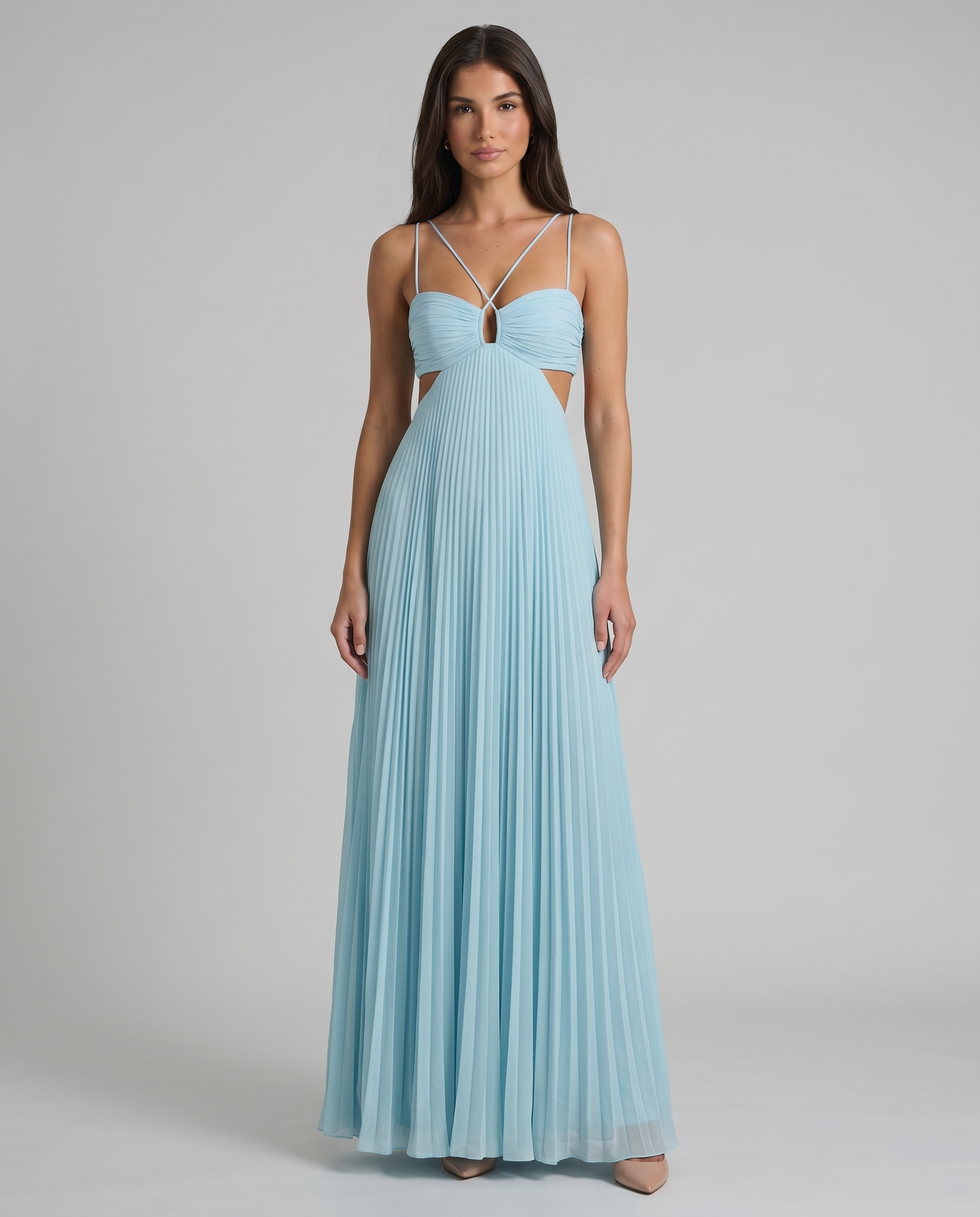 Valeria Maxi Dress – Blue - product image 1