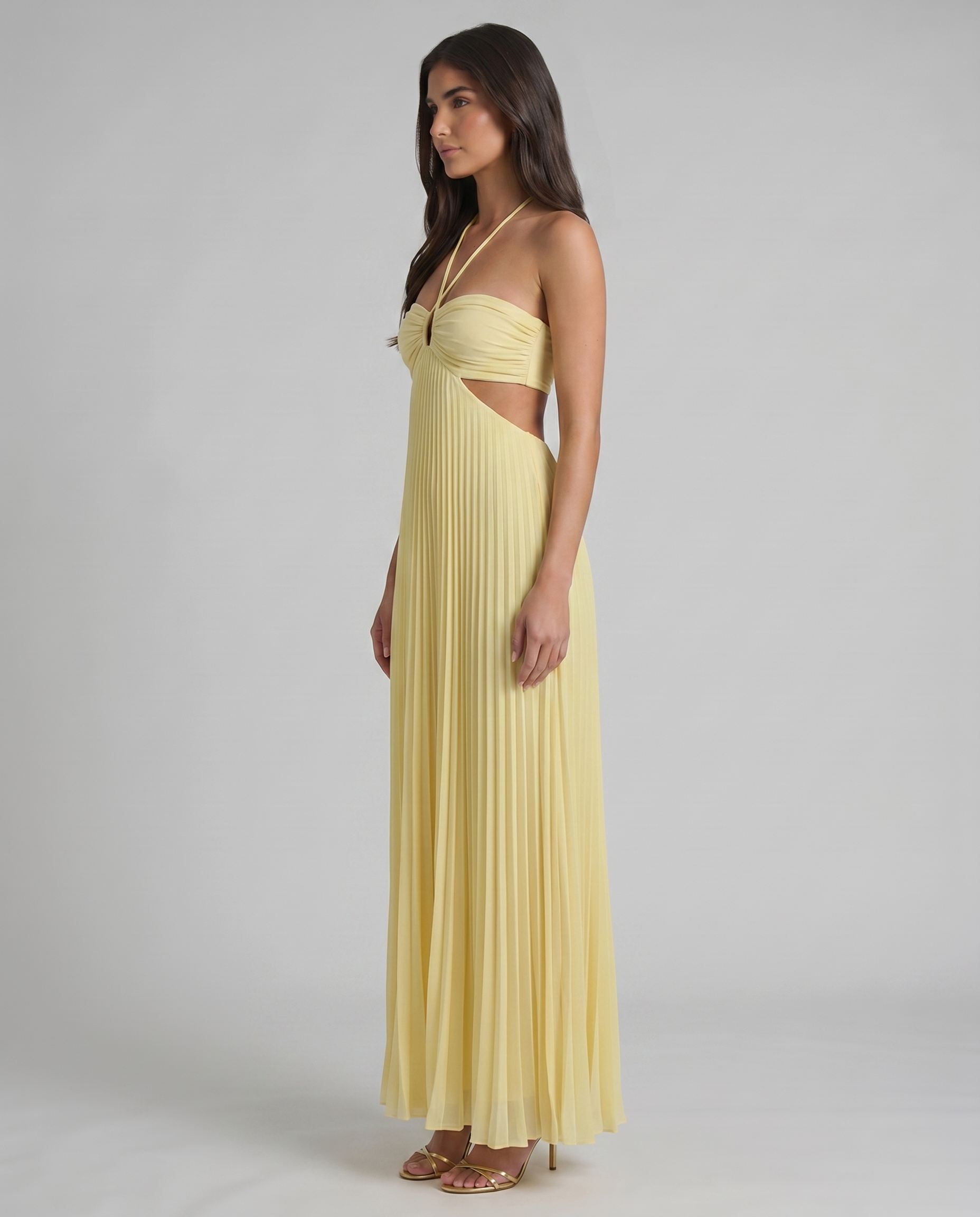 Valeria Maxi Dress – Yellow - product image 4
