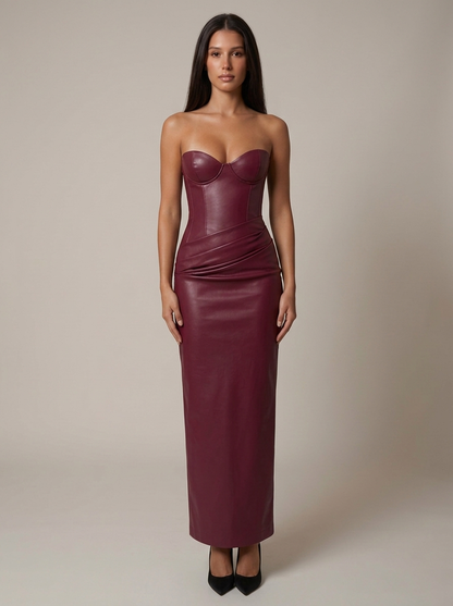 Vanessa Maxi Dress – Red - product image 1