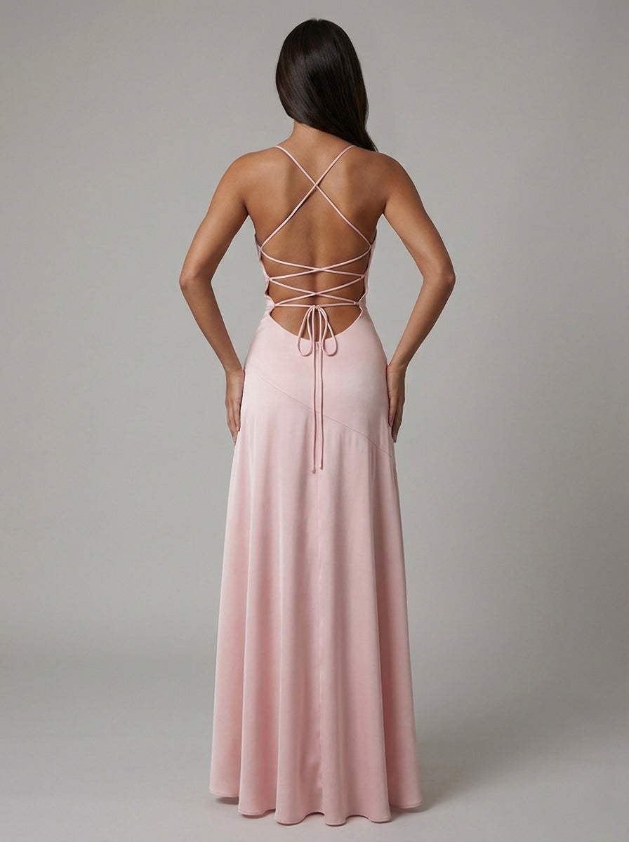 Viva Maxi Dress – Pink - product image 7