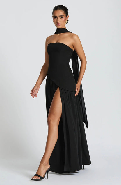 Vivora Maxi Dress – Black