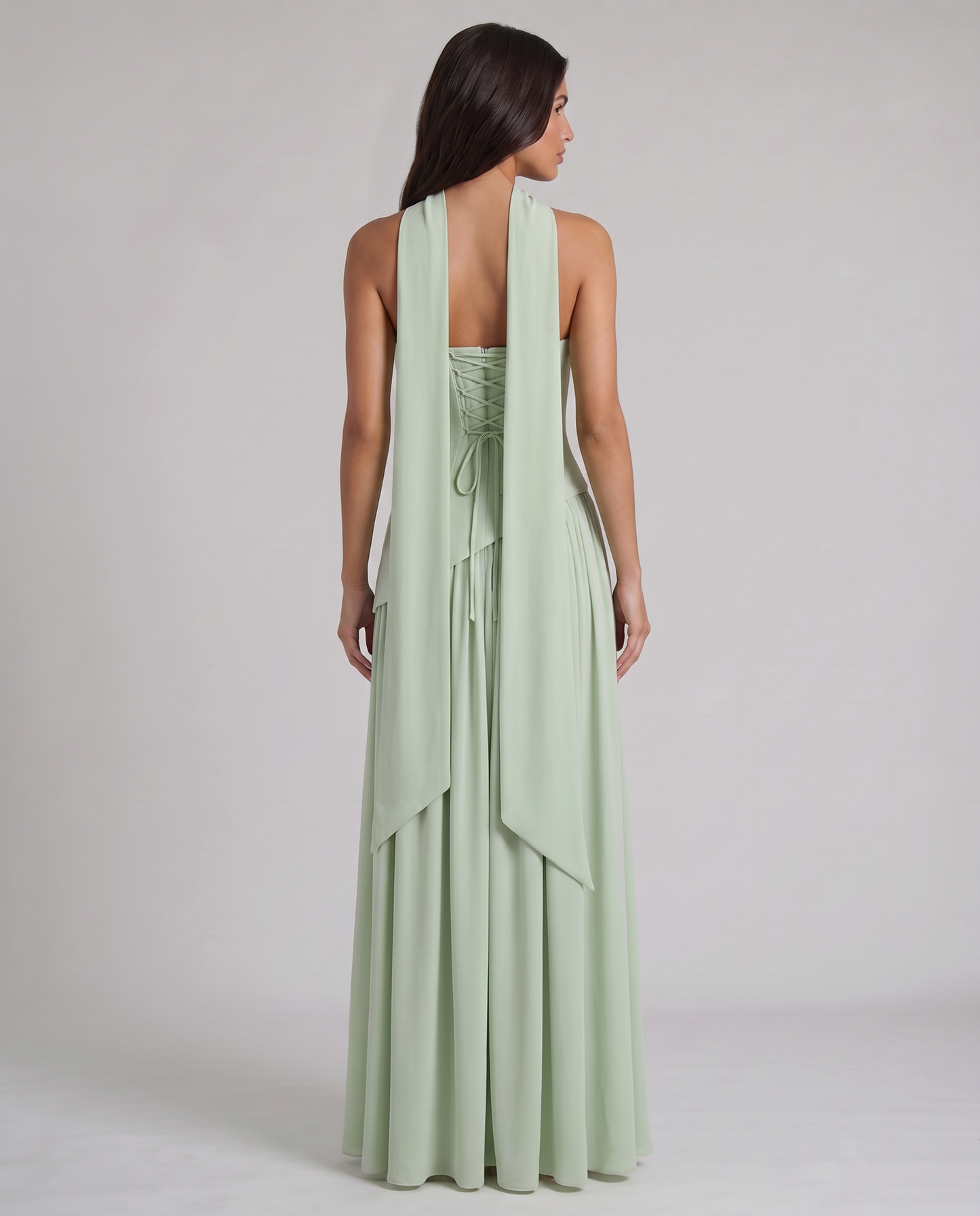 Vivora Maxi Dress – Green - product image 4