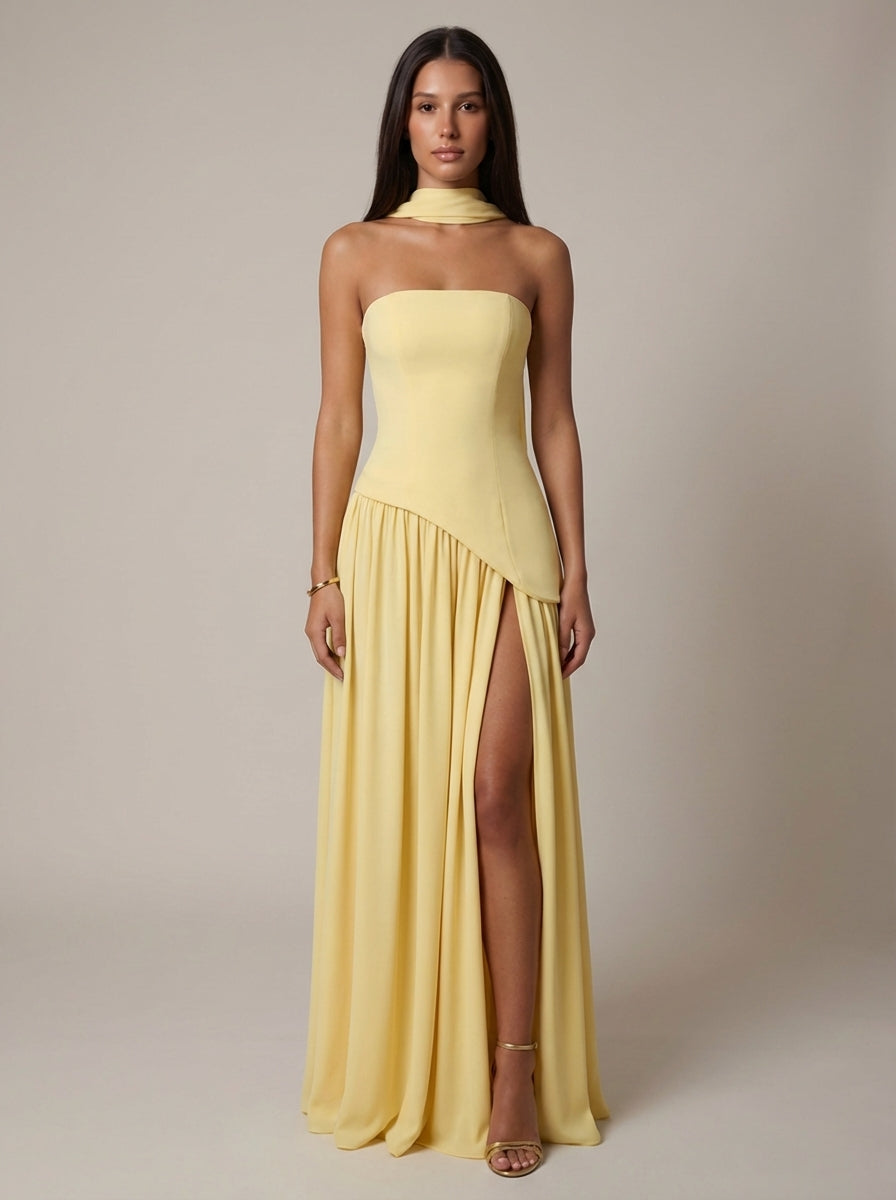 Vivora Maxi Dress – Yellow - product image 1
